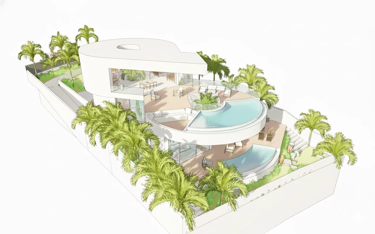Villa Infinity - Render